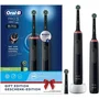 Oral-B PRO 3 3900 Duo Black Edition Pack 2 Uds
